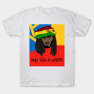 Jamaican slogan, Kingston, Rasta, Funny, Jamaica flag T-Shirt